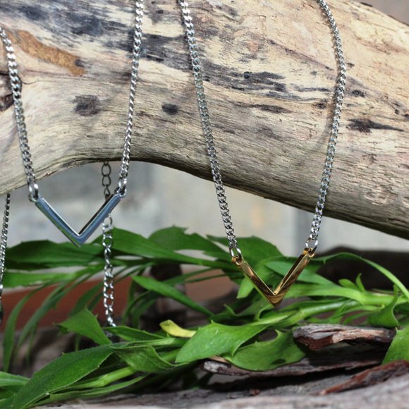 Necklace / 100% high-quality stainless steel / SILVER VERSION - Picture 6 of 6